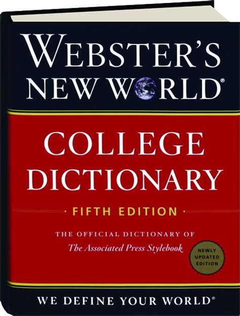 Websters New World College Dictionary Fifth Edition