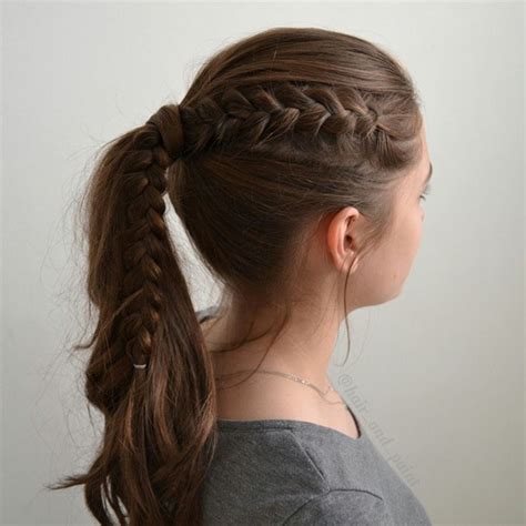 12 Pretty And Easy School Hairstyles For Girls Medium Hair Styles