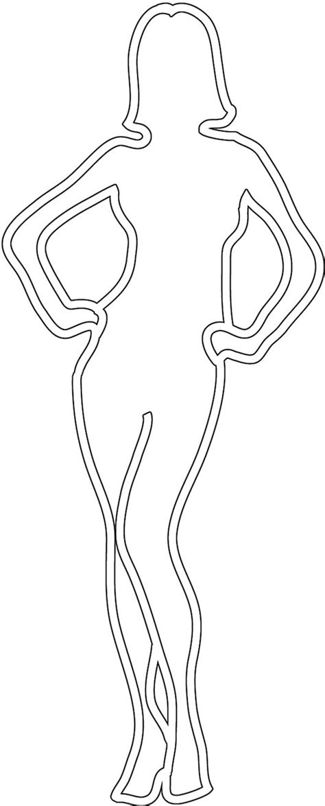 Female Outline Silhouette