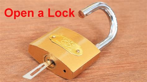 5 Ways To Open A Lock 📌 New Youtube