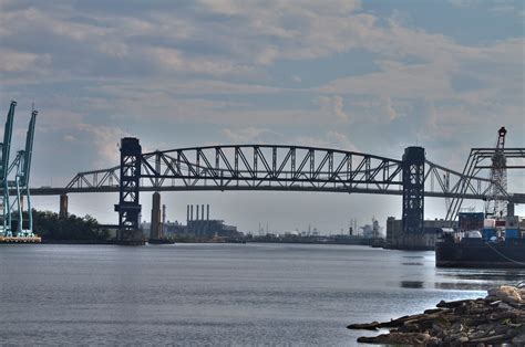 Goethals Bridge In Hdr Hdr Of The Goethals Bridge With The Flickr