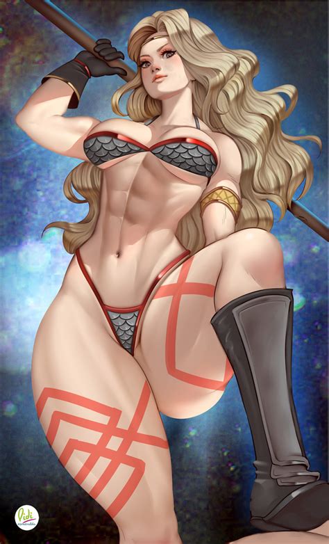 Rule 34 Abs Amazon Amazon Dragons Crown Armlet Blonde Hair Boots