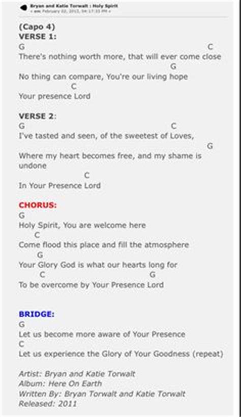 Check spelling or type a new query. worship song lyrics and chords for I've Got A River Of ...