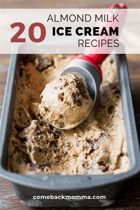 18 Amazing Almond Milk Ice Cream Recipe Ideas Ice Cream Maker Recipes