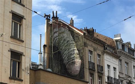 Street Art érotique à Bruxelles Le Pénis De La Discorde Sera Retiré