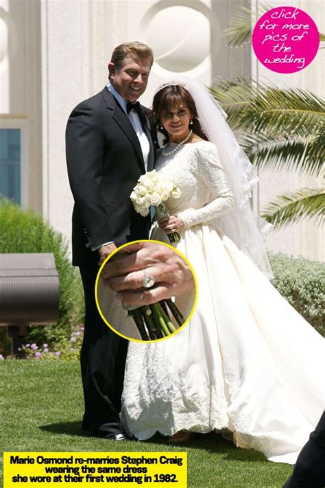 Marie Osmond Remarries Her Ex Husband — In The Same Wedding Dress From
