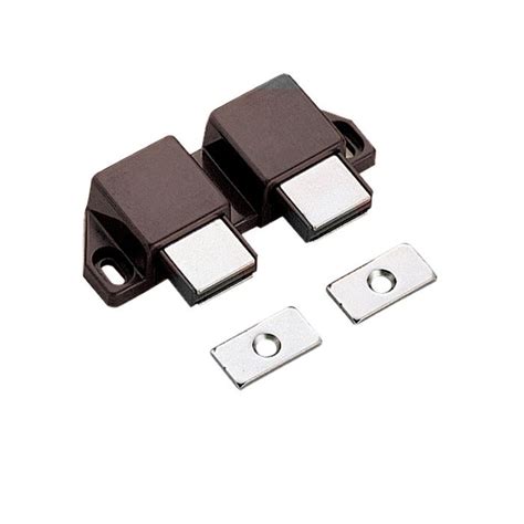 Brown Abs Double Magnetic Touch Latch Outwater