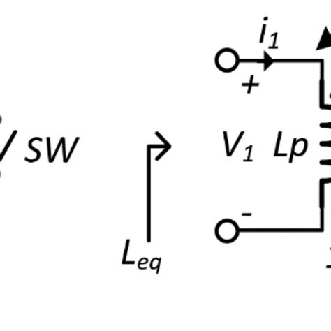 A Switched Inductor With 1n Transformer B Equivalent Circuit Of The Download Scientific