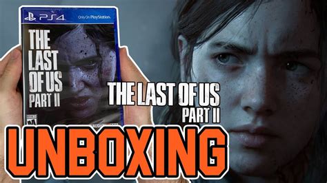 The Last Of Us Part Ii Ps4 Unboxing Youtube