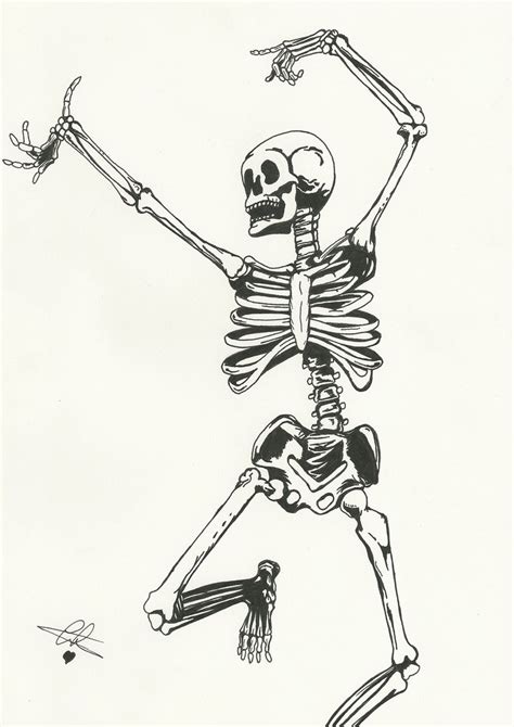 Dancing Skeleton By Charlichocolat On Deviantart