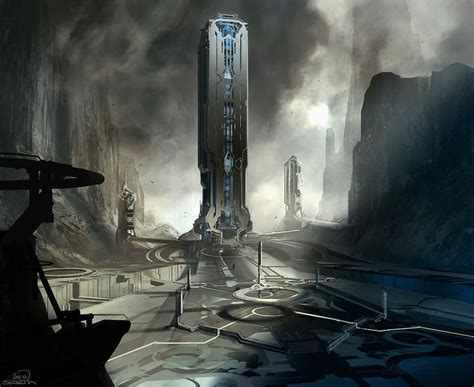 Halo 4 Early 2010 Forerunner Architecture Concept Microsoft 343
