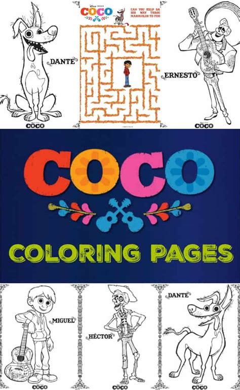 Find out free coco coloring pages to print or color online on hellokids. Disney Pixar COCO Coloring Pages - Girl Loves Glam