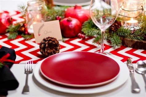christmas table decorations 30 inspirational ideas for the holiday