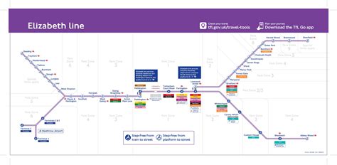 Elizabeth Line Map What Does It Look Like And How Long Are Journey