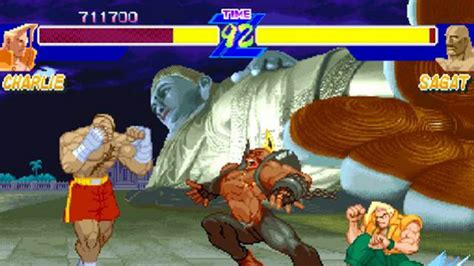 The game has the same roster as alpha 2, with the exception of cammy, who is a secret character (press start on bison twice). Street Fighter® Alpha Anthology Game | PS2 - PlayStation