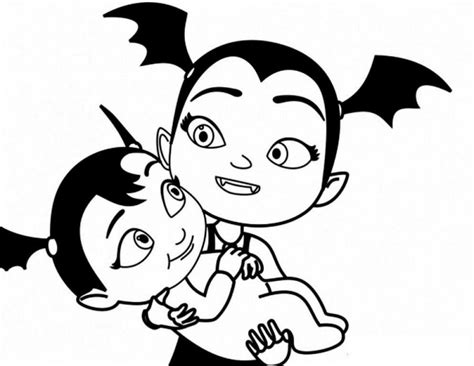 Desene Cu Vampirina De Colorat Imagini și Planșe De Colorat Cu Vampirina