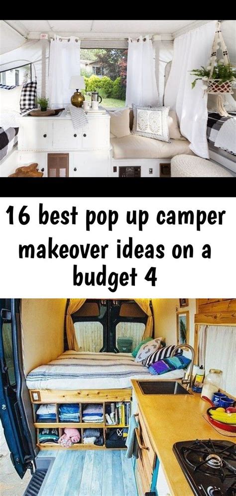 16 Best Pop Up Camper Makeover Ideas On A Budget 4 Best Pop Up