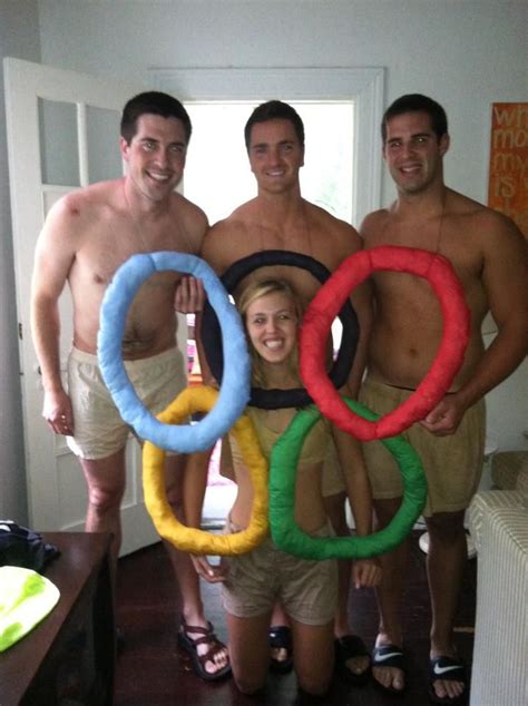 Olympic Ring Costume For An Olympic Party Olympic Party Party Olympics