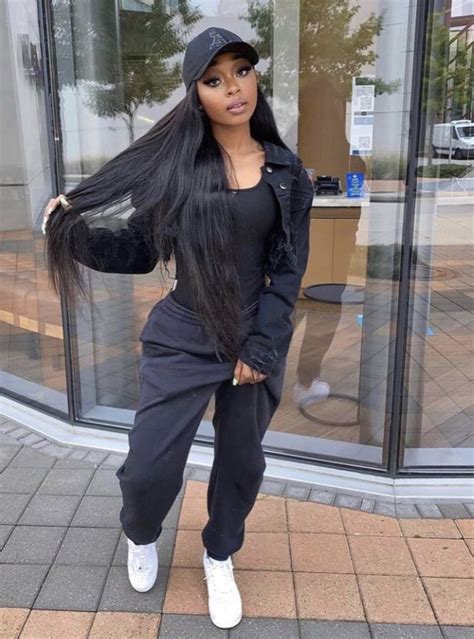 𝗲𝗿𝗶𝗶𝗶🍬💕 in 2020 black girl outfits streetwear fashion women cute swag outfits