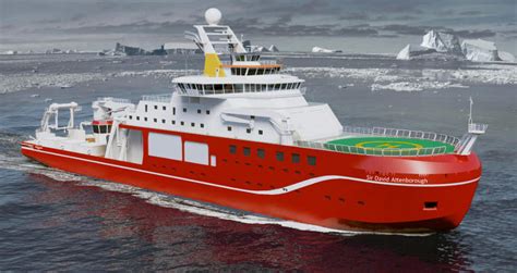 Rrs Sir David Attenborough Polar Research Vessel Ship Technology