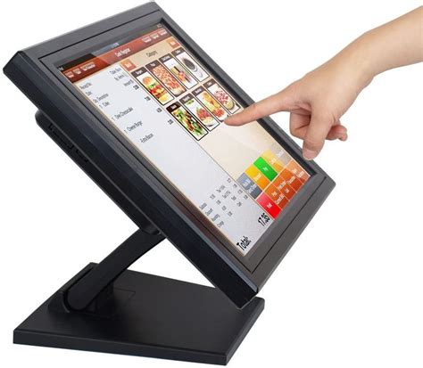 Angel Pos 15 Inch Touch Screen Led Pos Touchscreen Monitor Restaurant