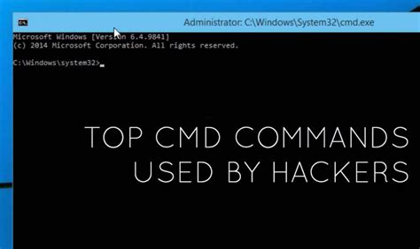 List Of Top Windows Cmd Commands Used In Hacking