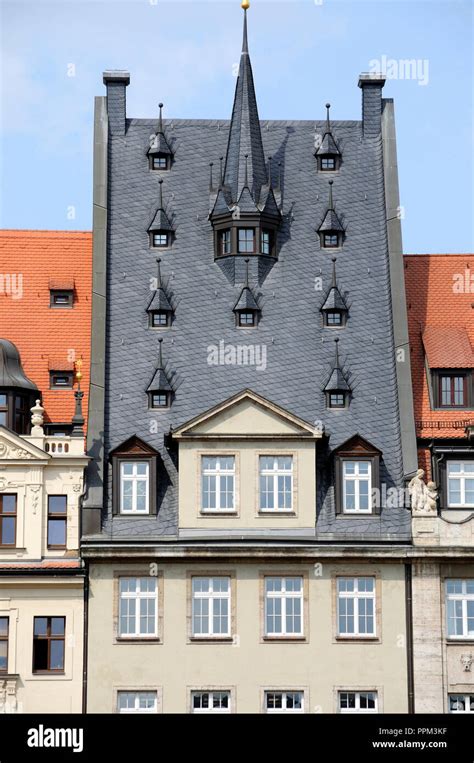 Traditional Architecture Leipzig Germany Stock Photo Alamy