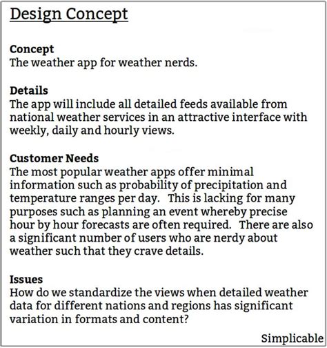3 Examples Of A Concept Statement Simplicable Concept Concept