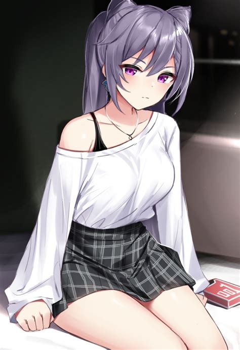 Keqing In Casual Clothes Genshin Impact Official Community