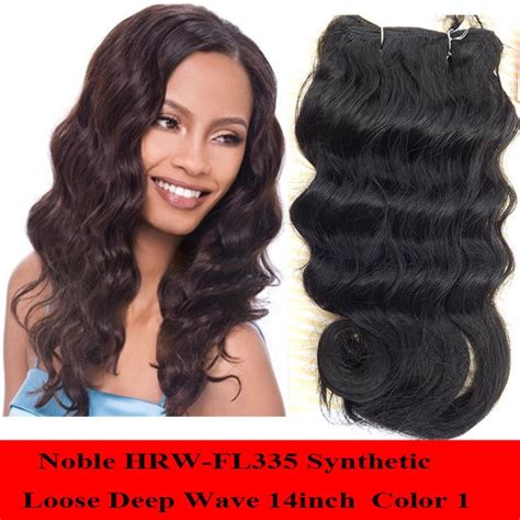 1pcnoble Gold Hrw Fl335 Color1 14 Premium Synthetic Hair Extension