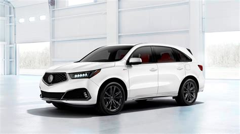 The 2019 Acura Mdx A Spec Gets Black Trim And A Meaner Chin