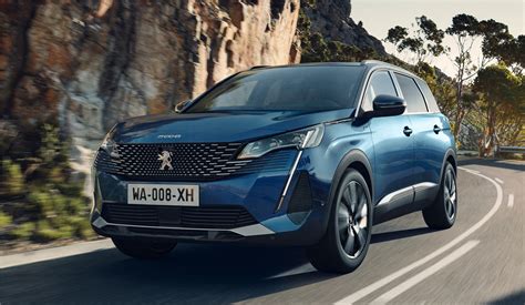 The New Peugeot 5008 Suv Offers Space For Seven People Spare Wheel