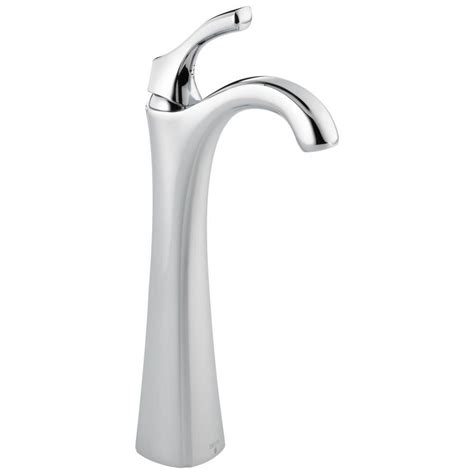 Bathroom sinks & faucet components/. Delta Addison Chrome 1-handle Vessel WaterSense Bathroom ...