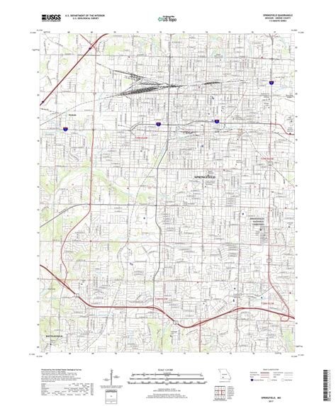Printable Map Of Springfield Mo Printable Maps