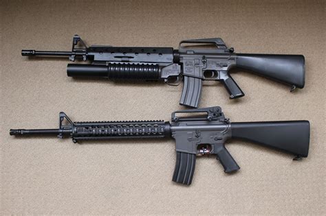 The m16a4 is an assault rifle type weapon in battlegrounds. CYMA M16A4 M5RAS : りぅまるのにっき ﾂｳﾞｧｲ