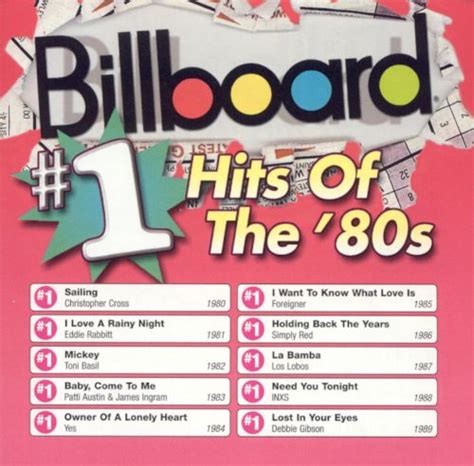 Billboard 1 Hits Of The 80s Various Artists Songs Reviews