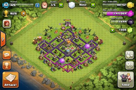Top 1000 town hall 7 clash of clans bases. Best Clash of Clans Town Hall 7 Hybrid Base Layouts