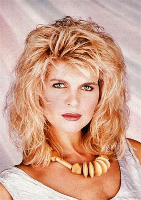 1980s The Period Of Women Rock Hairstyle Boom Rock Hairstyles 80s