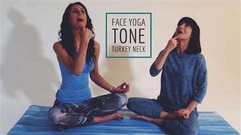 Tone A Turkey Neck Using Face Yoga With Danielle Collins And Roxy Shahidi Youtube