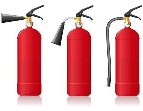 Fire Extinguisher Vector Illustration 490400 Vector Art At Vecteezy