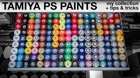 Tamiya Ps Paints Must Haves And Basic Tips Youtube