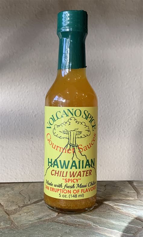 Volcano Spice Hawaiian Chili Water - Tutu's Pantry