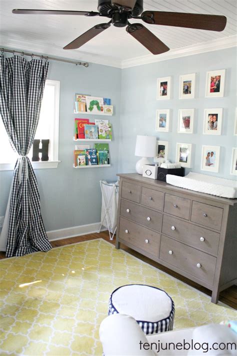 Amber lewis chose three different shades of delicious hues of chalky grey blue green, reminiscent of those gorgeous shutters in france, combine well with. 20 Reasons to Paint Your Nursery Blue - Project Nursery