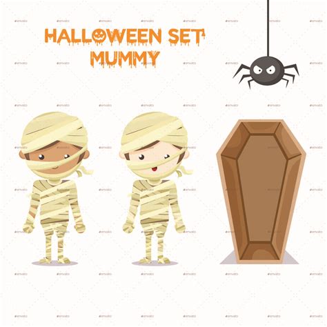 Halloween Mummy Vectors Graphicriver