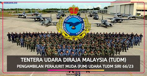 Tentera Udara Diraja Malaysia Tudm Kerja Kosong Kerajaan