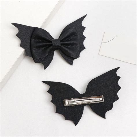4pcs Bat Wing Horror Hair Clip Bat Wing Hair Clip Girls Halloween Ebay
