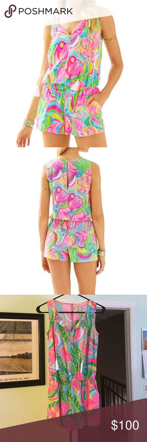 Lilly Pulitzer Romper Clothes Design Fashion Rompers