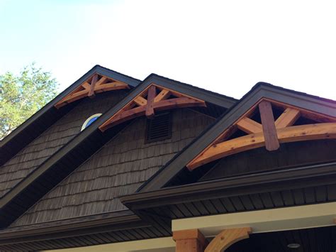 Cedar Gable Bracket Details Are Truly Craftsman Style At Its Best
