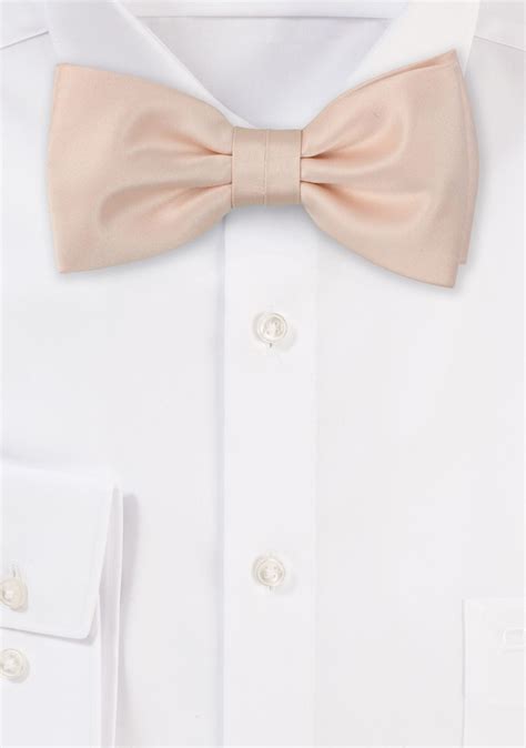 Antique Blush Wedding Bow Tie Pre Tied Mens Bow Tie In Antique Blush