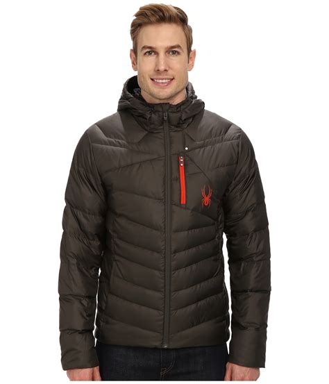 Spyder Dolomite Hoodie Down Jacket Clothing Shipped Free At Zappos